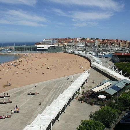 Primera Linea Playa+Parking Gratis Gijón Eksteriør billede